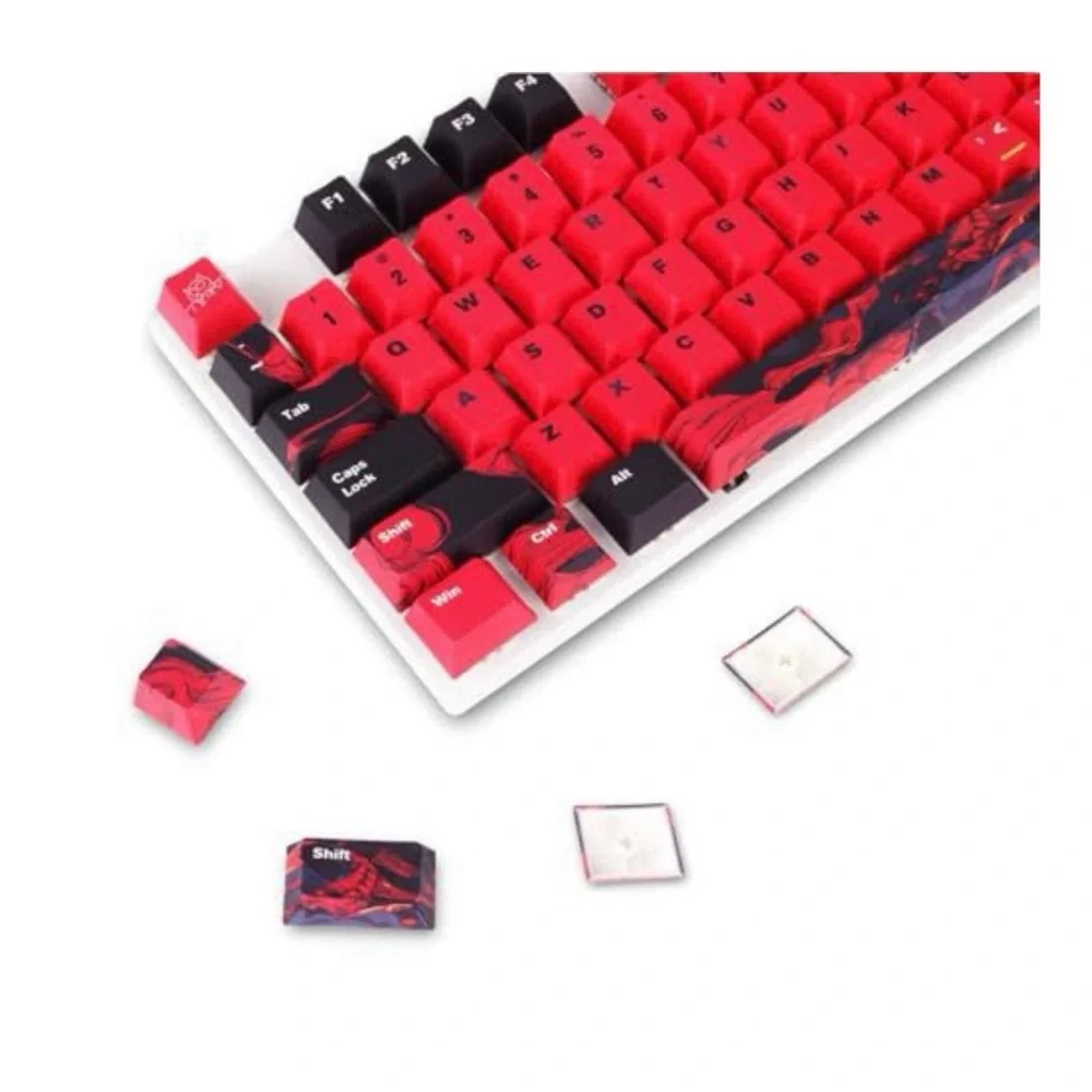 Cerberus Gaming Keyboard - Red and Black